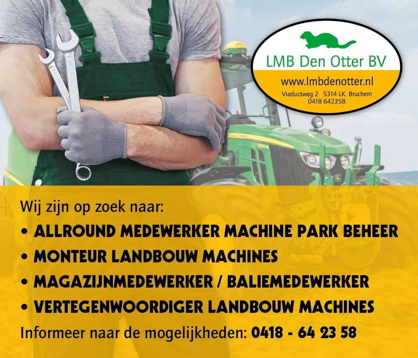  Opgelet!Wegens uitbreiding hebben